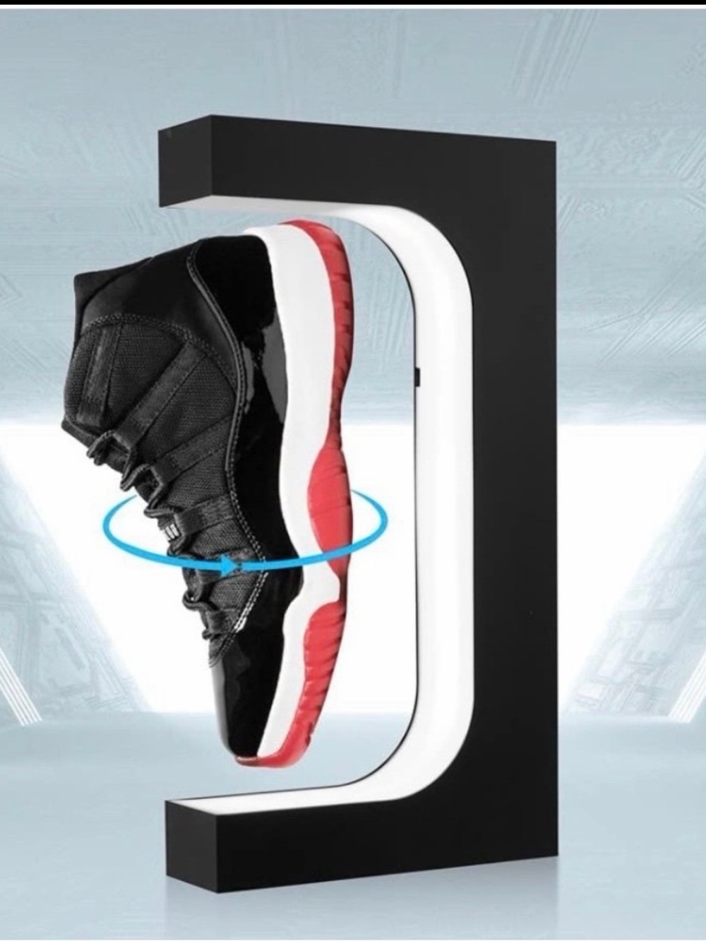 NIB Magnetic Levitation 360 Degrees Floating LED Display for Shoes